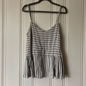 Ruffle tank